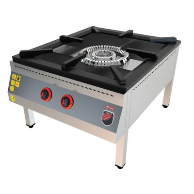 SilverInox YER-02 Çift Yanışlı Yer Ocağı