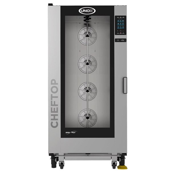 Unox Chef Top Plus Gazlı Kombi Fırın 20 Gn 1/1 Kapasiteli
