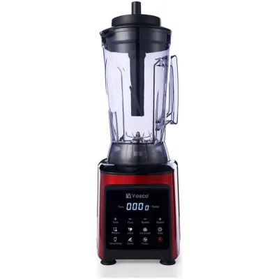 VOSCO VHS-360C Dijital Bar Blender Pro XL (8 Bıçak) Kırmızı