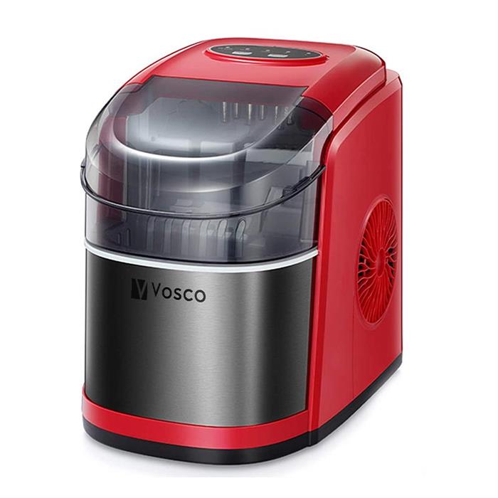 VOSCO VHZB-12C Buz Makinesi Kırmızı 12 Kg