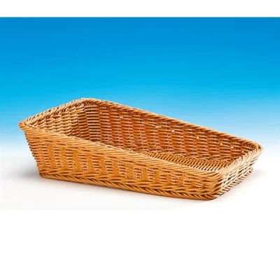 Zicco B-Ot-5041-22B Eğimli Dikdörtgen Plastik Sepet 30x45x12x5 Cm