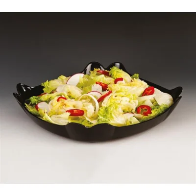 Zicco Zcp 336 Sığ Polikarbonat Kase Siyah 35x35 Cm