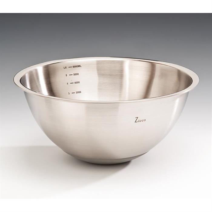 Zicco Zkc 580-6 Çelik Karıştırma Kabı 6 Lt 33x15 Cm
