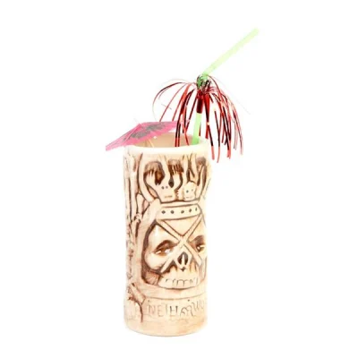 Biradlı Grv-20203 Seramik Tiki Mug 8x17 Cm 380 Cc