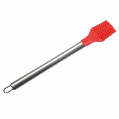 Epinox Csk-25 Fırça-Silikon-Çelik Sap Kırmızı