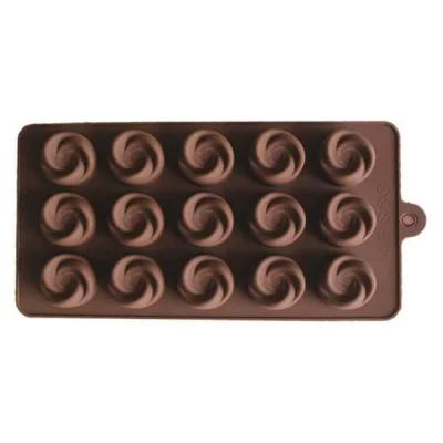 Epinox Gl-21 Silikon Çikolata Kalıbı Gül 21*10.5*1.9Cm