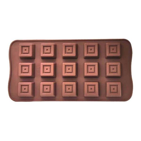 Epinox Krs-20 Silikon Çikolata Kalıbı Kare 20.8*10.4*1.8Cm