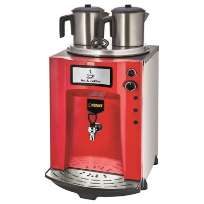 Gast DE11P 2 Demlikli Premium Jumbo 23 lt Çay Ocağı Kırmızı