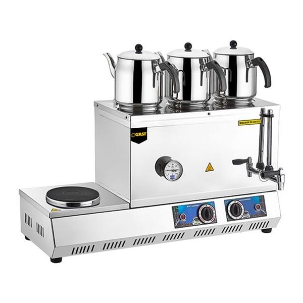 Gast K32 55 Model Üç Demlikli 33 lt Çay Ocağı