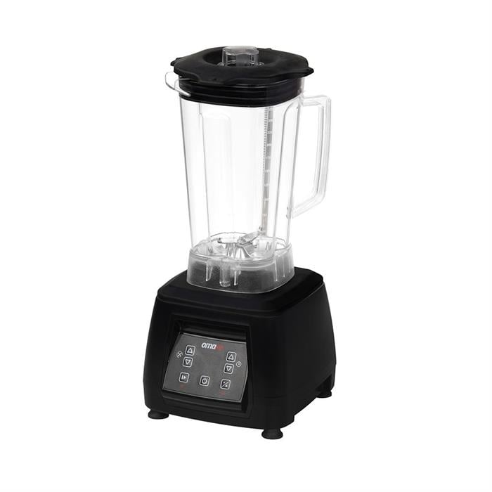 Omake 3 L Kapak Sensörlü Dijital Buz Kırıcı Manuel Bar Blender 2200W Siyah