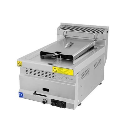 Turhan Çelik TC.6FG400 40'lık Gazlı Tekli Fritöz 400x630x300
