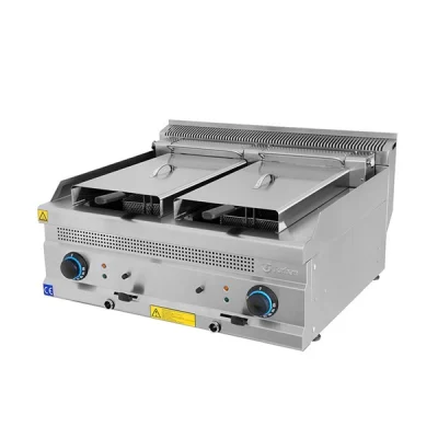 Turhan Çelik TC.7FED400 40 lık Tekli Elektrikli Dijital Fritöz 400x700x300