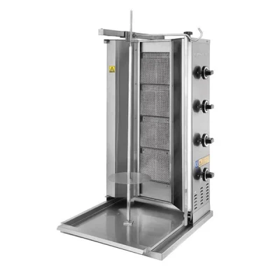 Turhan Çelik TC.DNG200 4'lü Döner Ocağı 500x950x550